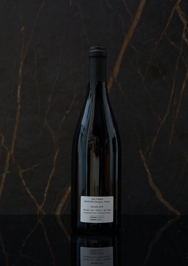ALEX FOILLARD BROUILLY 2019