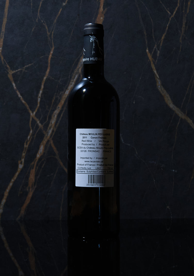 Chateau Pey Labrie Canon Fronsac Grand Vin de Bordeaux 2011