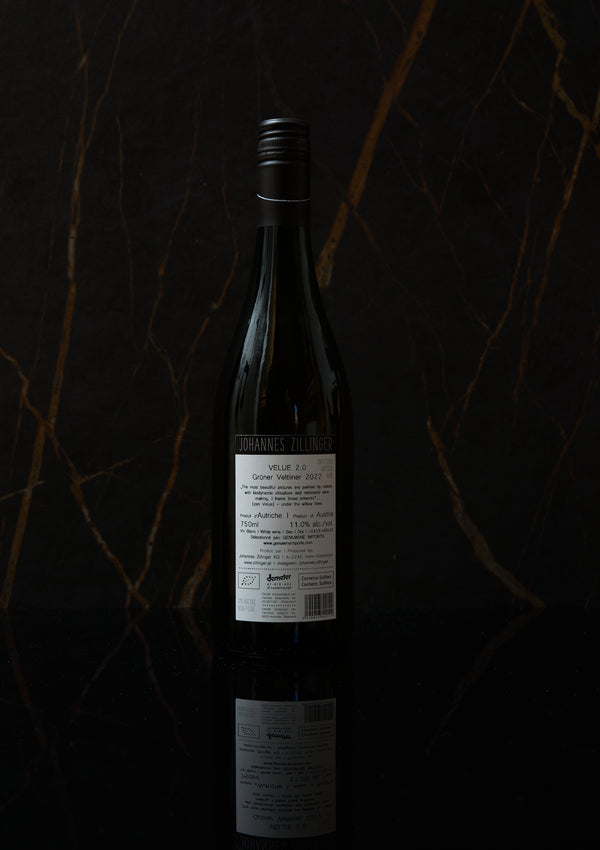 JOHANNAS ZILLINGER VELUE 2.O GRÜNER VELTLINER 2022