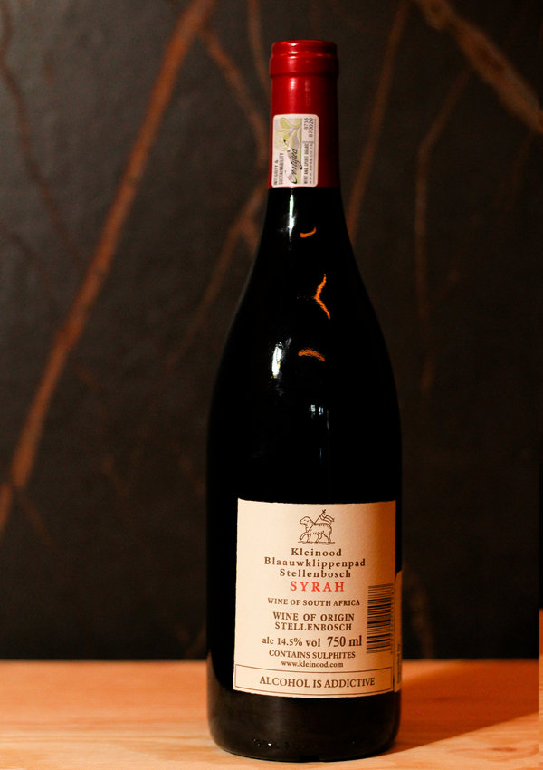 Kleinood Tamboerskloof Syrah 2017